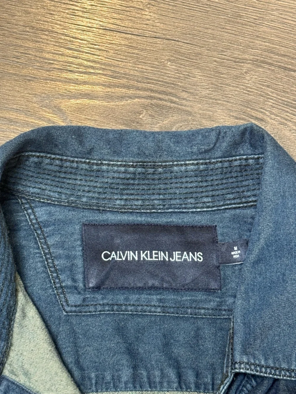 Calvin Klein Denim Button-Up Shirt